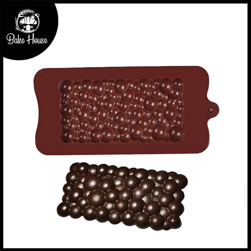 Bubbly Silicone Chocolate Bar Mold