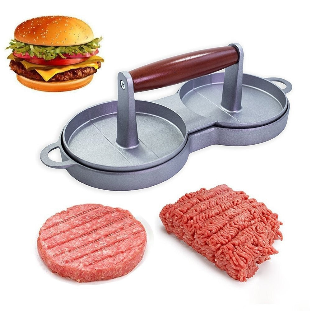 Burger Press Non Stick 2 Cavity