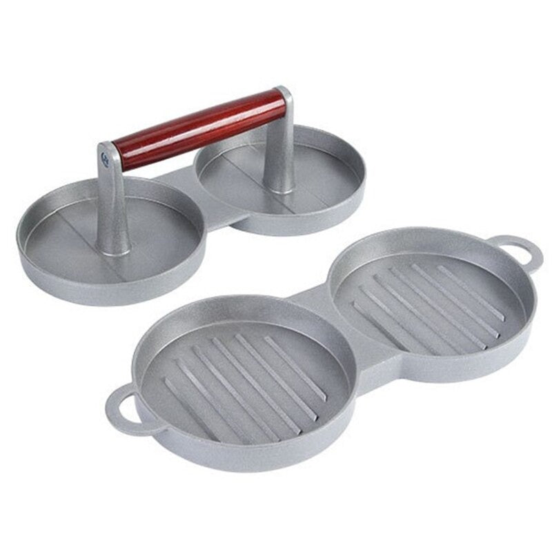 Burger Press Non Stick 2 Cavity