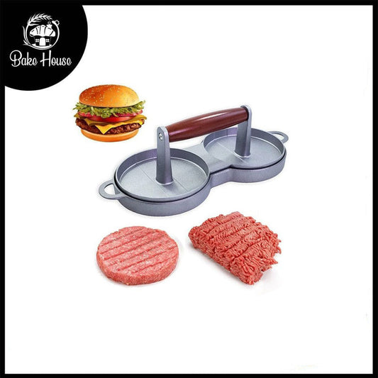 Burger Press Non Stick 2 Cavity