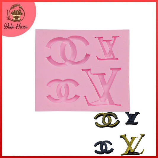 Logo Icons Silicone Mold (Chanel X-Large)