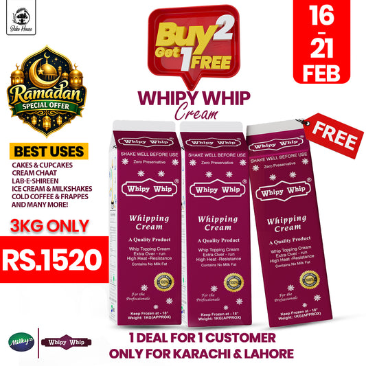 Whipy Whip Buy 2KG Get 1KG Free Deal Ramzan Special Offer