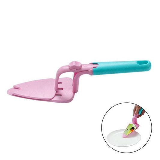 Cake And Pizza Shovel With Push Button Plastic