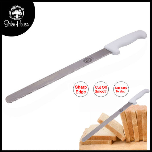 Cake Cutting Knife Steel With Plastic Handle 16Inches