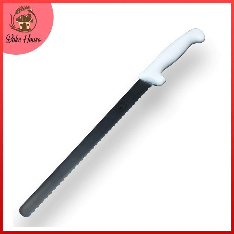 Cake Cutting Knife Steel With Plastic Handle Small – Bake House - The ...