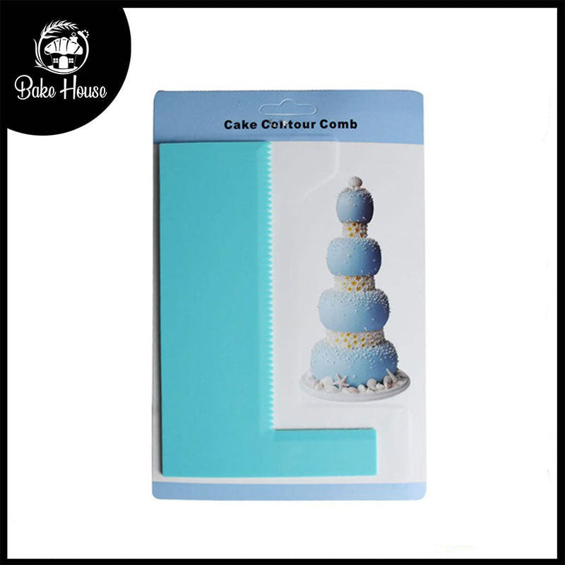 Cake Icing Comb Design 07 Plastic