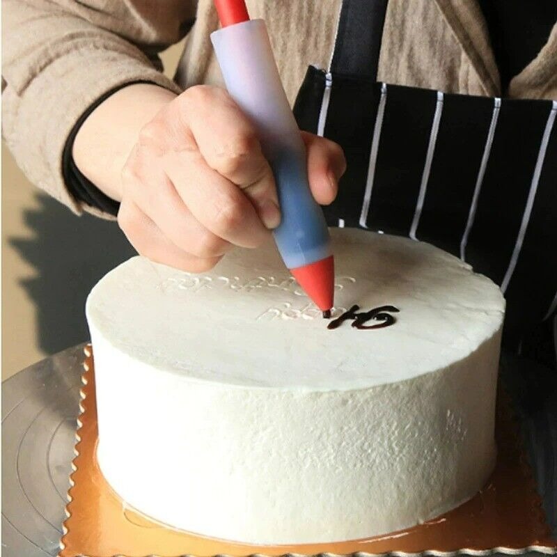 Cake Icing Writing Decorating Pen Tool Silicone