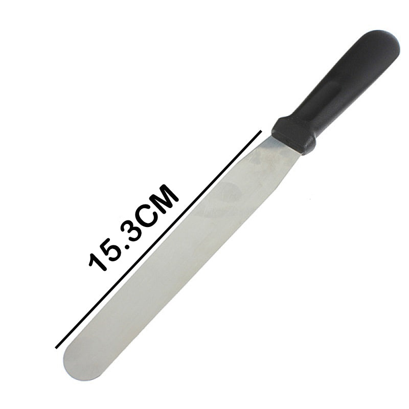 Cake Palette Knife Steel With Plastic Handle 6 inch