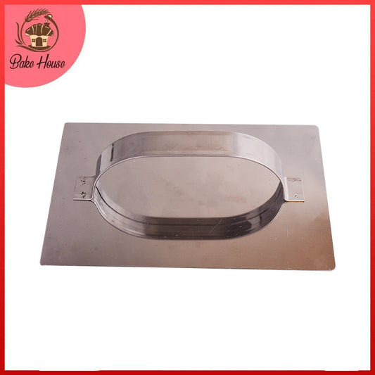 Cake Polisher Smoother Rectangle Shape Stainless Steel