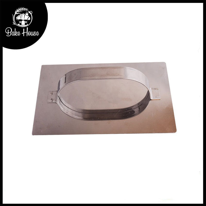 Cake Polisher Smoother Rectangle Shape Stainless Steel