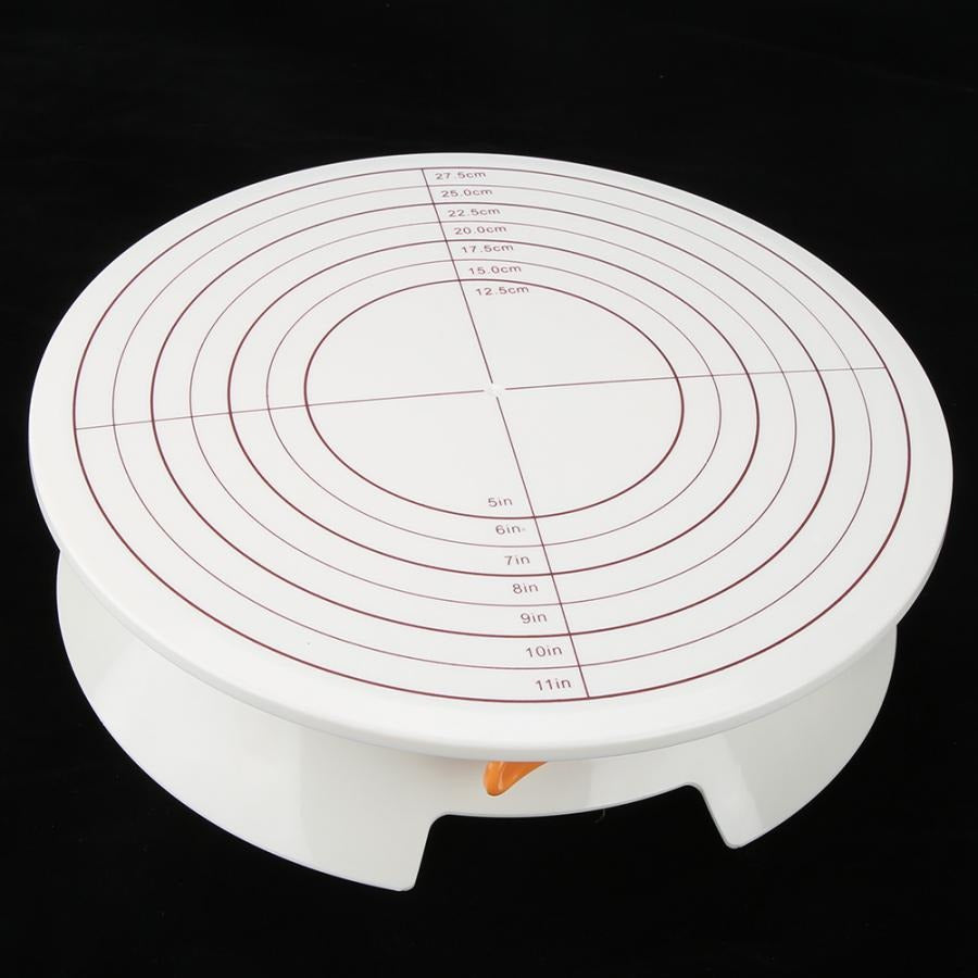 Cake Rotating Turntable With Measurement & Lock