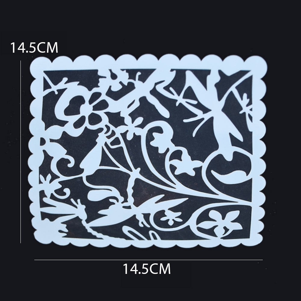 Cake Stencil Size (3) (Design 2)