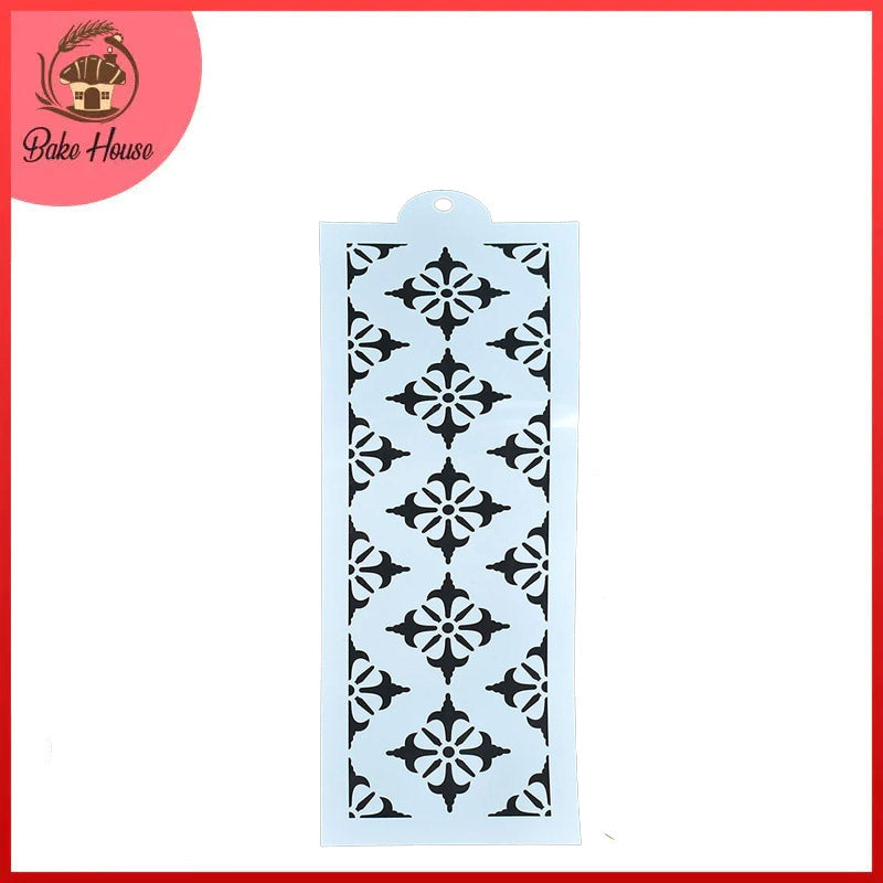 Cake Stencil Size (4) (Design 4)