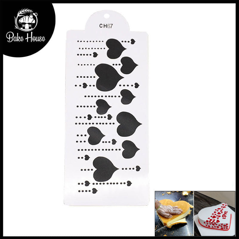 Cake Stencil Size (12) (Design 10)