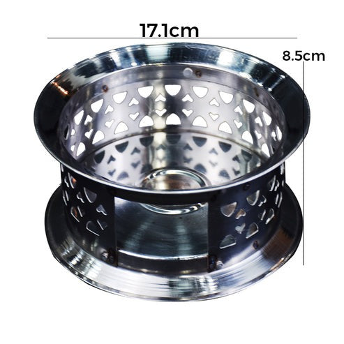 Candle Base Teapot Warmer Steel Stand Size 04