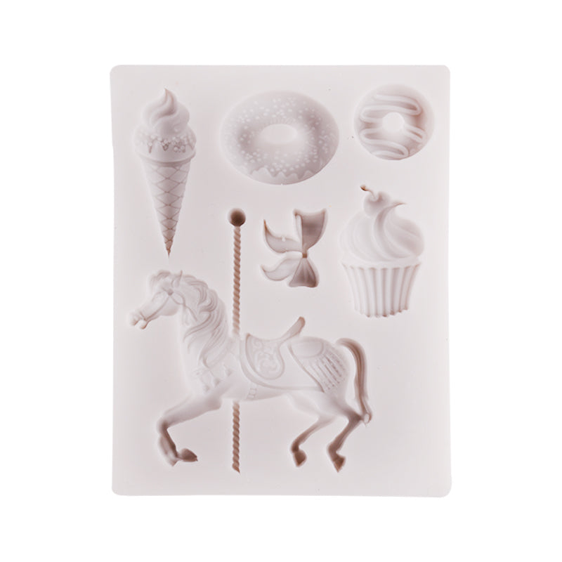 Carousel horse outlet mold