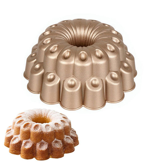 Cast Aluminium Shining Star Bundt Cake Baking Pan