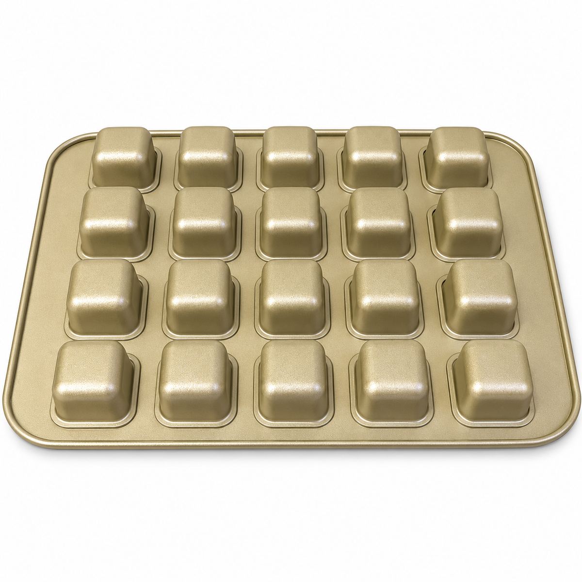Nonstick Mini Brownie Baking Tray 20 Cavity