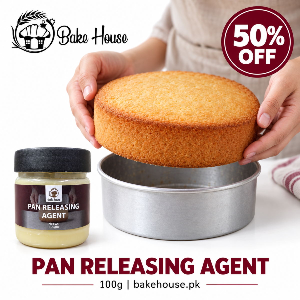 Bake House Pan Releasing Agent – 100g