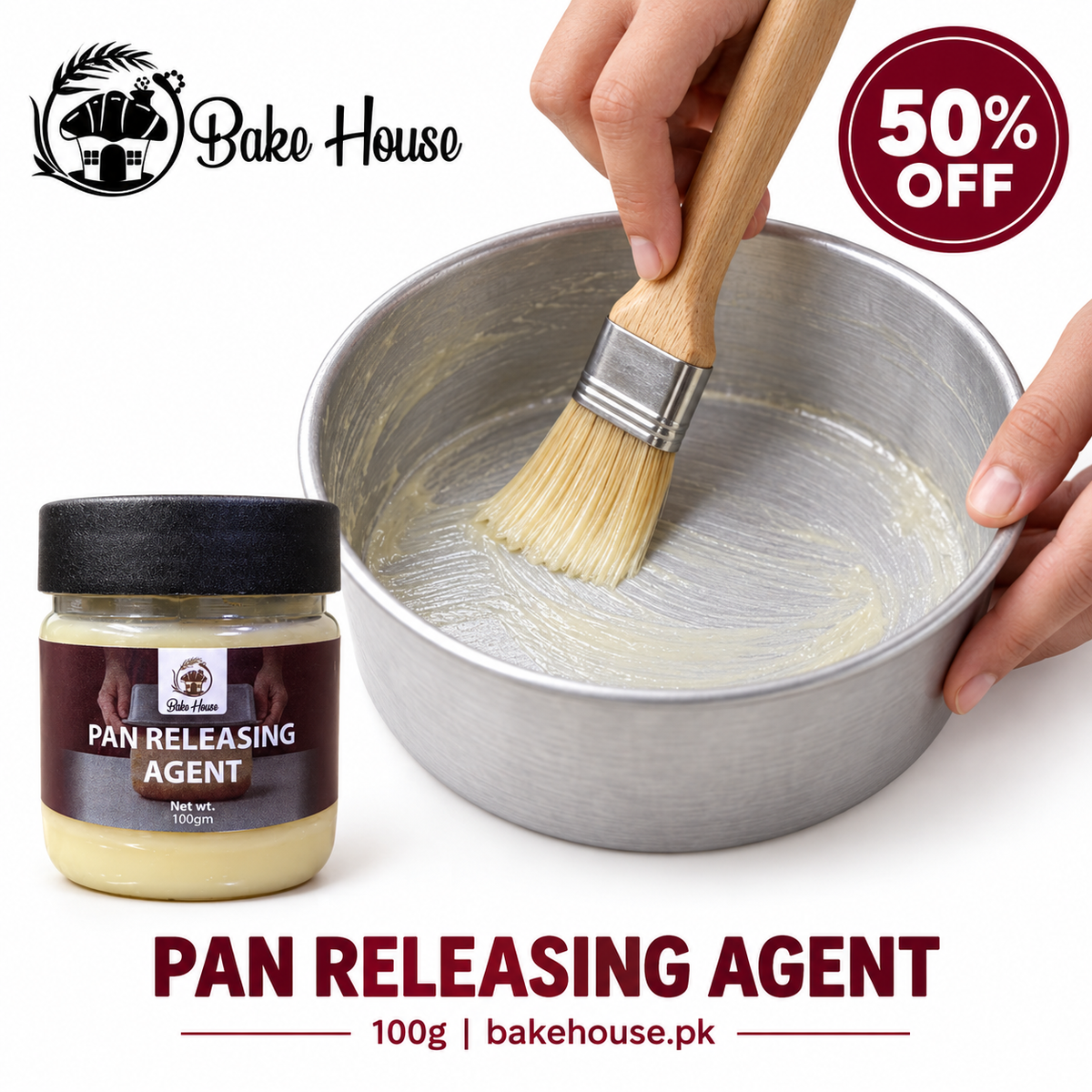 Bake House Pan Releasing Agent – 100g