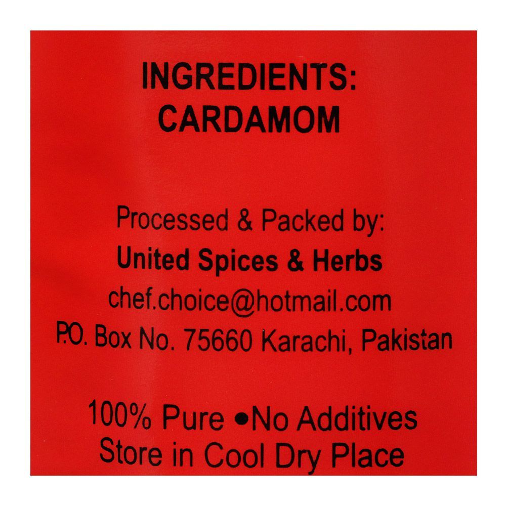 Chef's Choice Cardamom Powder, 30g