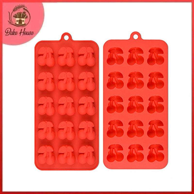 Cherry Silicone Chocolate & Candy Mold 15 Cavity