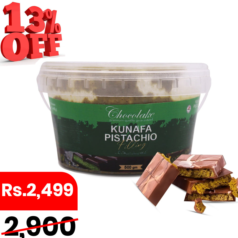 Chocolake Kunafa Pistachio Filling 500gm