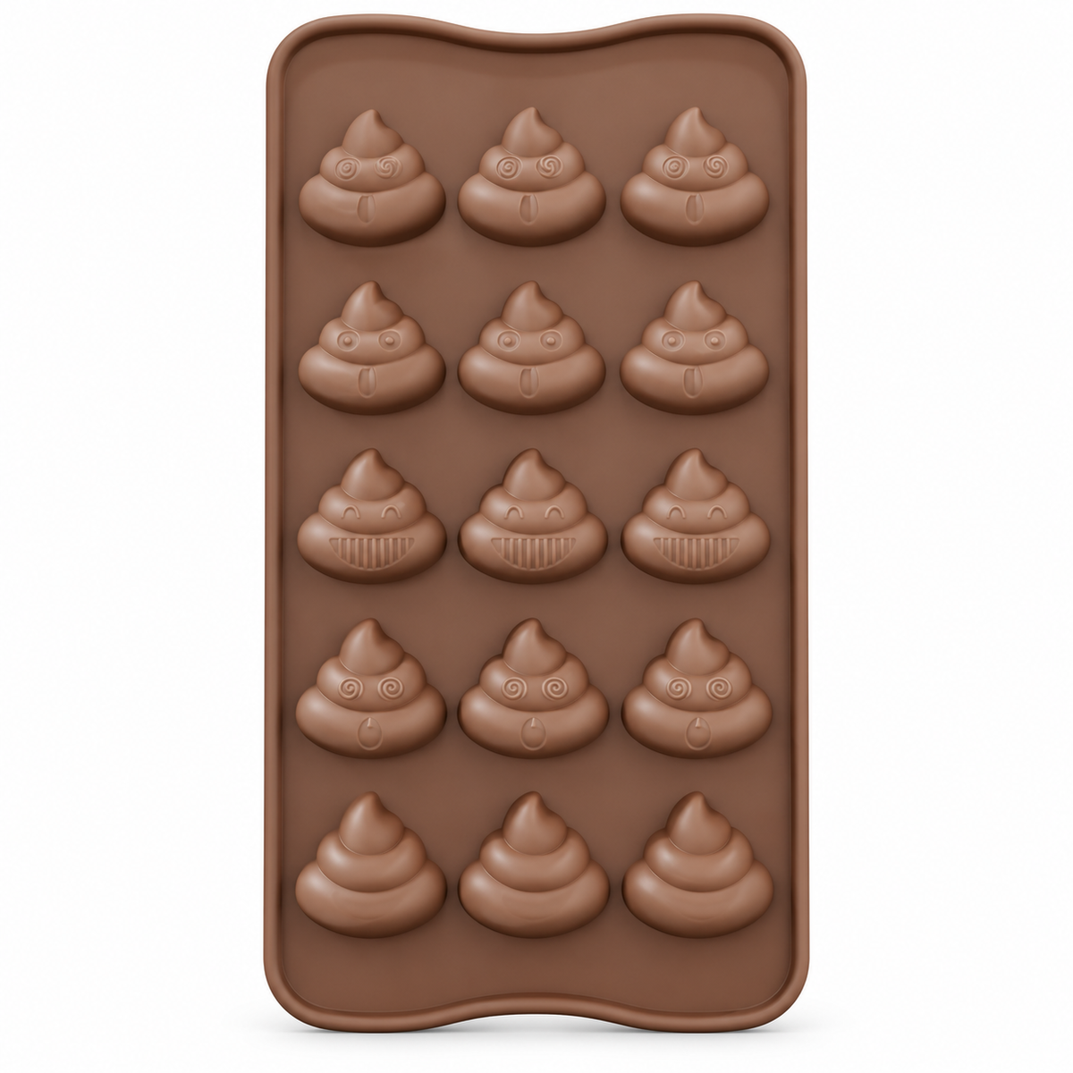 Ice Cream Cartoon Chocolate Mold 15 Cavity