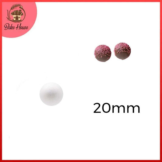 Chocolate Foam Ball 20mm 30Pcs Pack