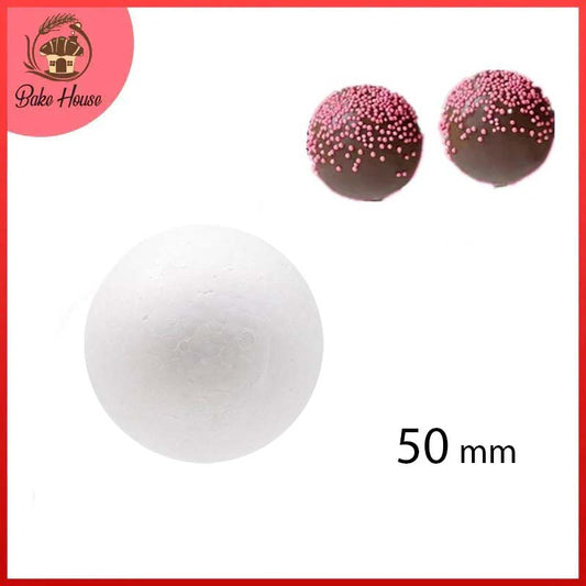 Chocolate Foam Ball 50mm 4Pcs Pack