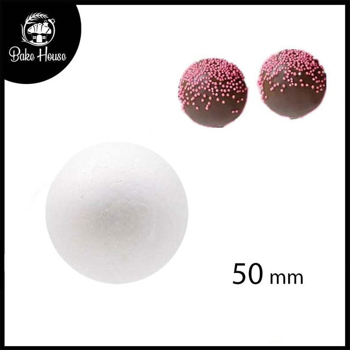 Chocolate Foam Ball 50mm 4Pcs Pack