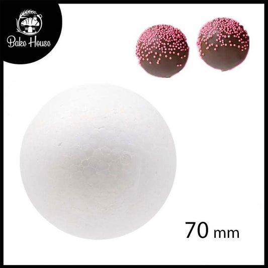 Chocolate Foam Ball 70mm 4Pcs Pack