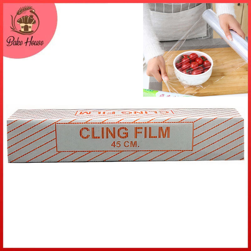 Cling Film Plastic Food Wrap Roll 45 CM