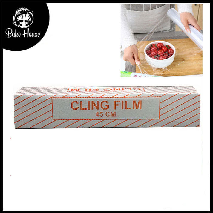 Cling Film Plastic Food Wrap Roll 45 CM