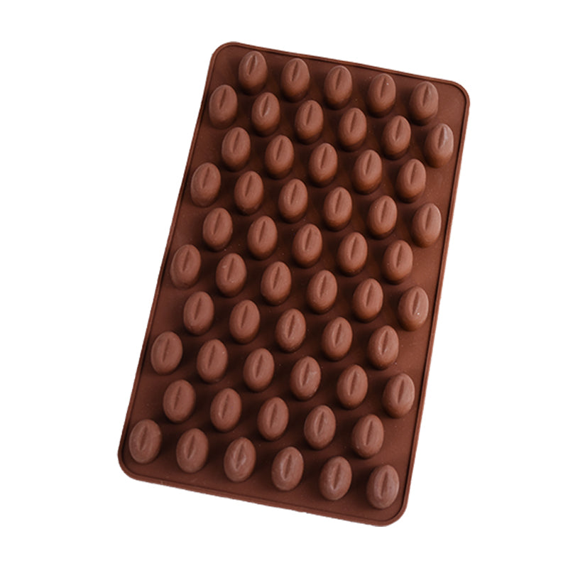 Coffee Bean Silicone Chocolate & Candy Mold 55 Cavity