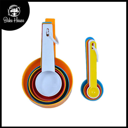 Colorful Measuring Spoon Plastic 10Pcs Set