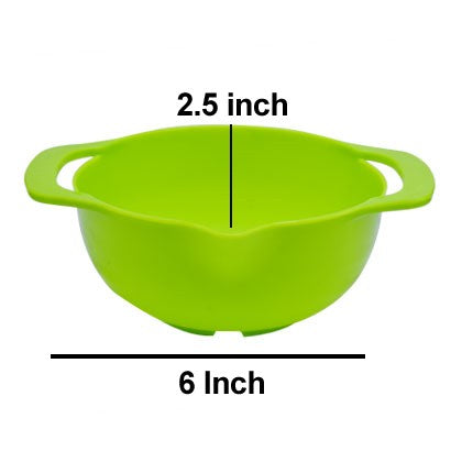 Colorful Mixing Bowl 10 Pcs Set With Measurement