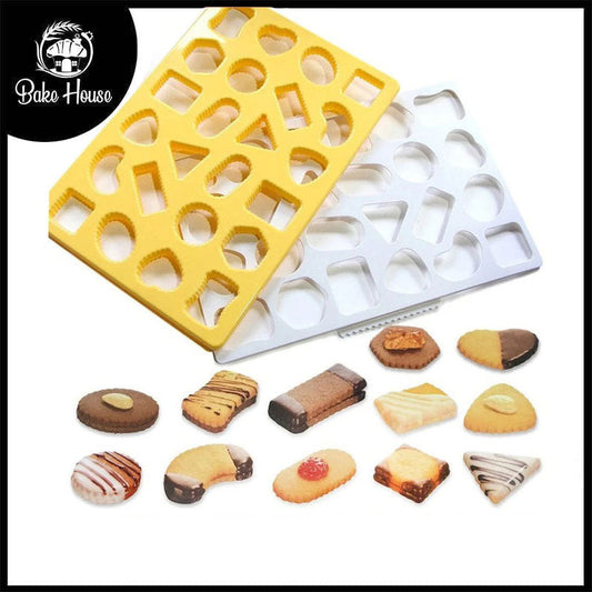 Cookie Cutting Sheet Plastic 24 Designs