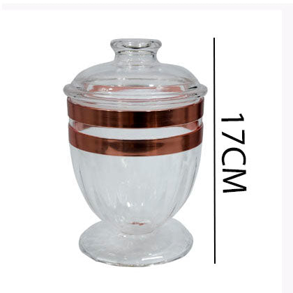 Copper Color Acrylic Kitchen Jar Medium