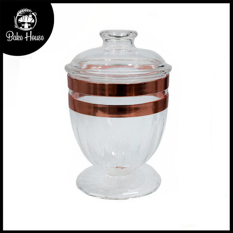 Copper Color Acrylic Kitchen Jar Medium