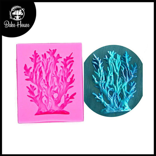 Coral Shape Silicone Fondant Mold