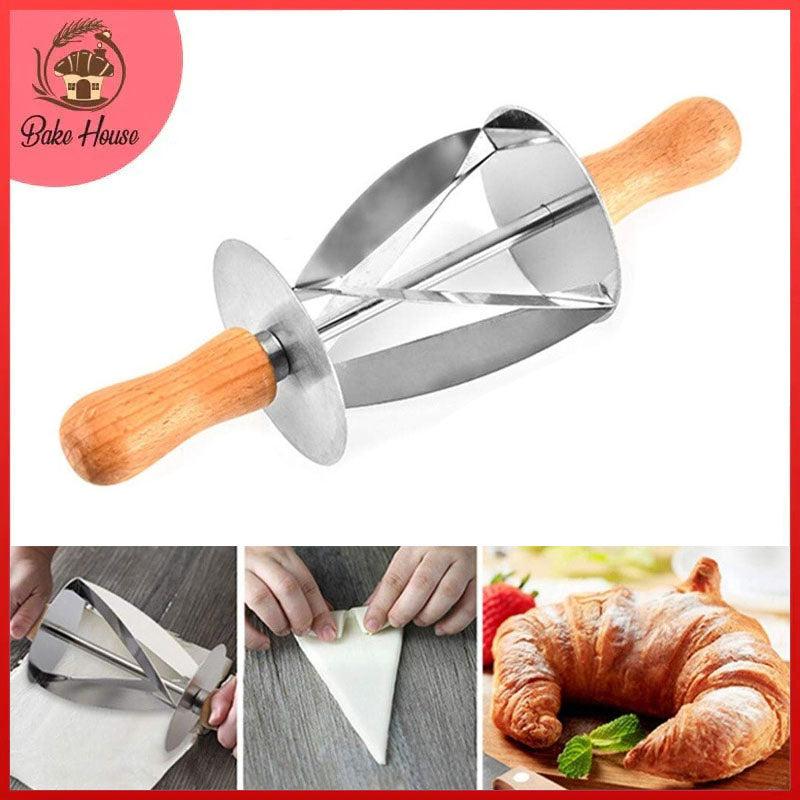 Croissant Roller Cutter Stainless Steel