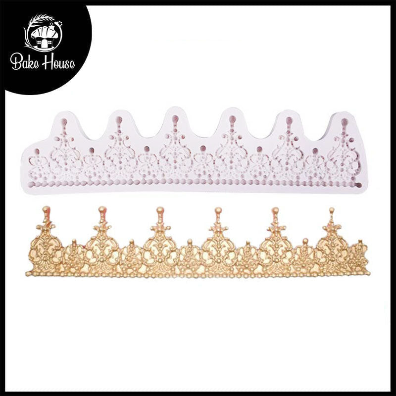 Crown Cake Topper Silicone Fondant Mold