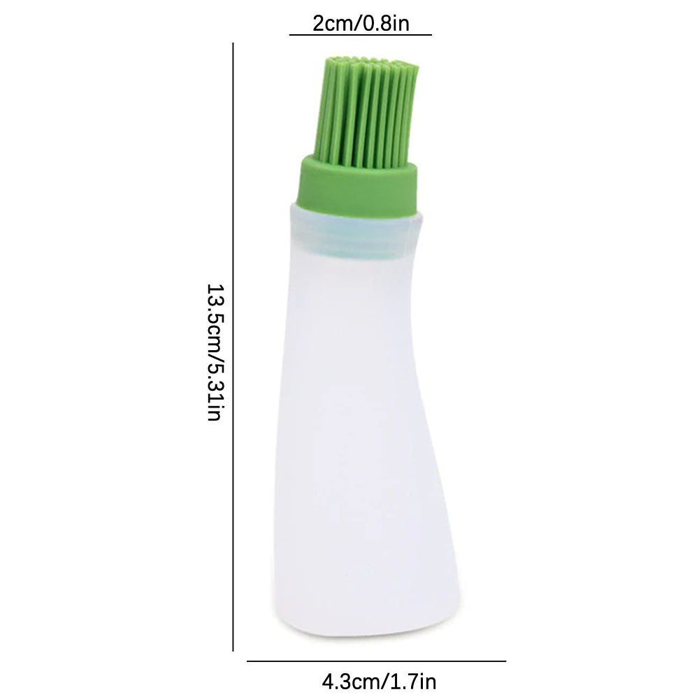 Curved Silicone Oil Brush Bottle