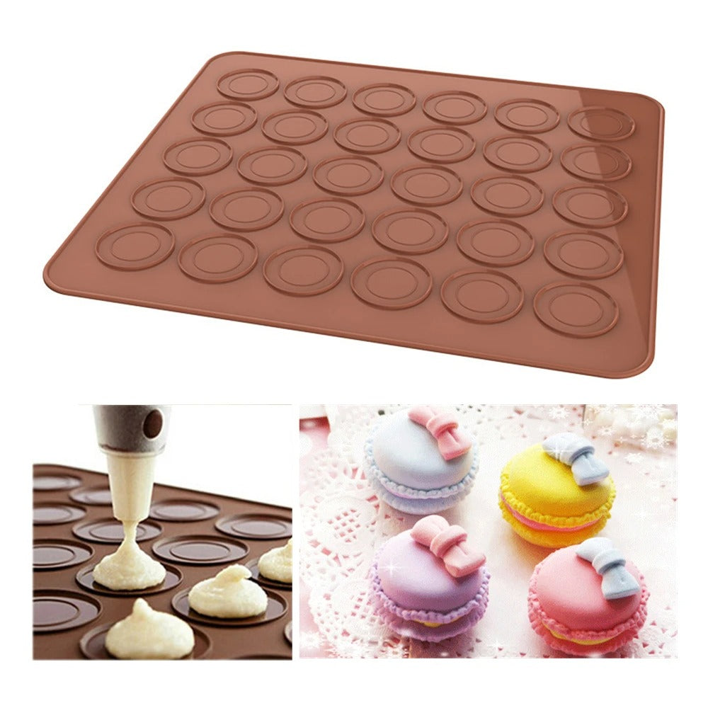 Macaron Baking Mat Silicone 30 Cavity