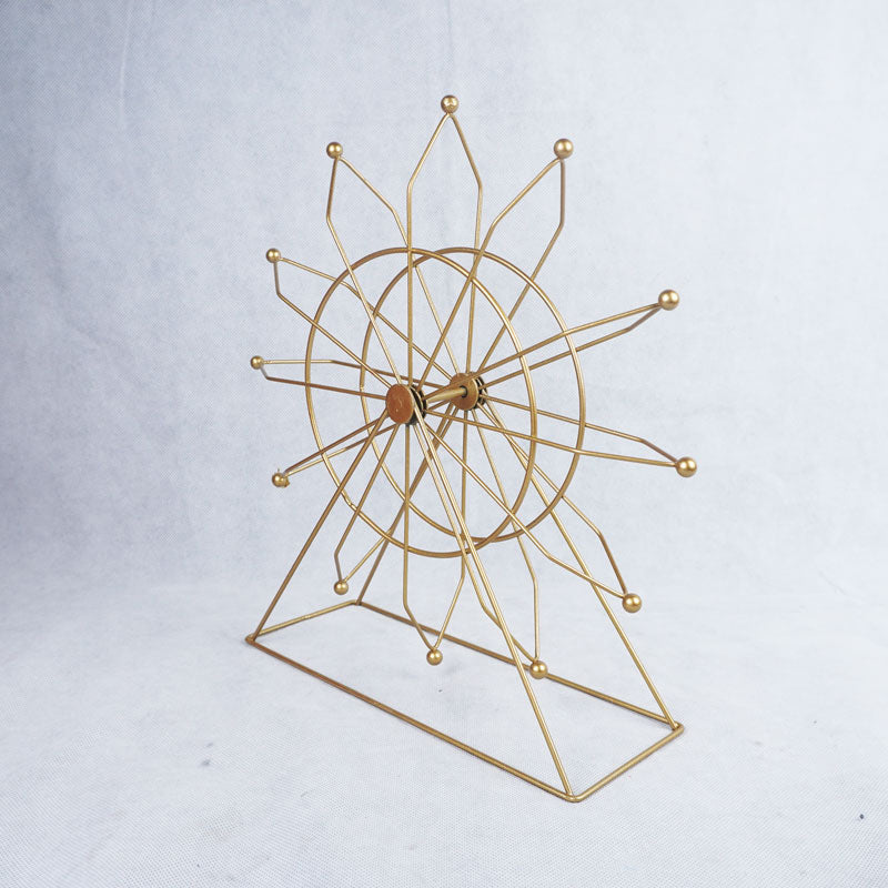 Ferris wheel Shape Iron Rotating Decoration Centrepiece Stand Large