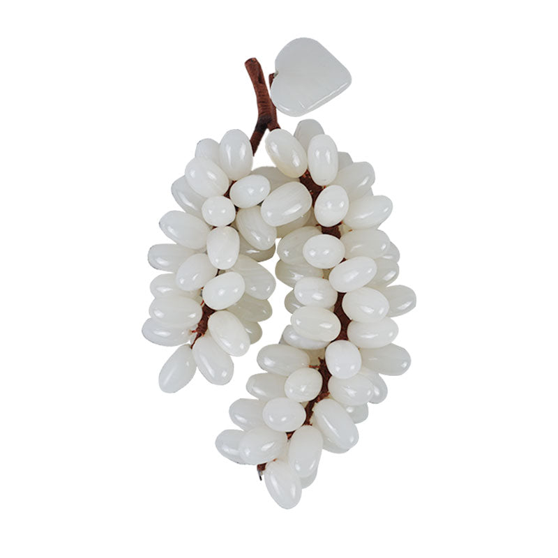 Decorative Artificial Marble Grapes - 100 Pcs Bunch Decoration Centrepiece