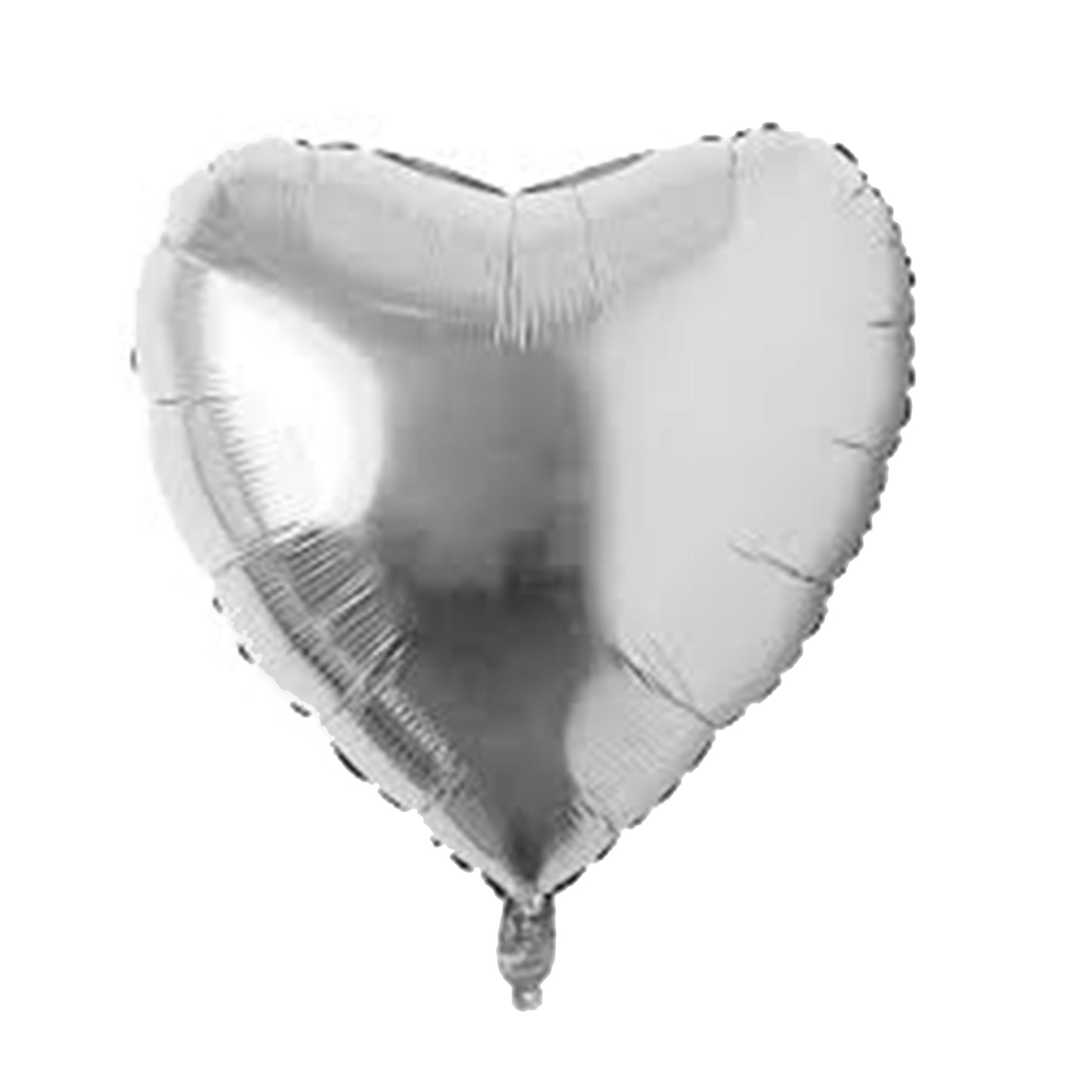 16 Inch Silver Heart Shape Foil Balloon For Party Decoration