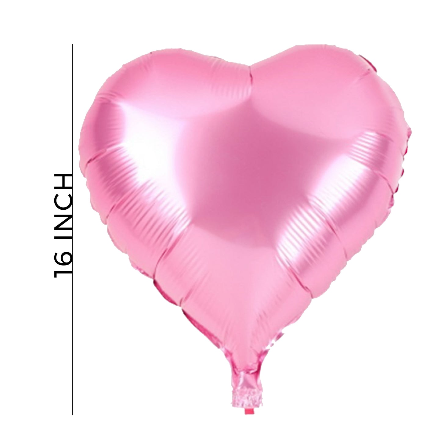 16 Inch Pink Heart Shape Foil Balloon For Party Decoration