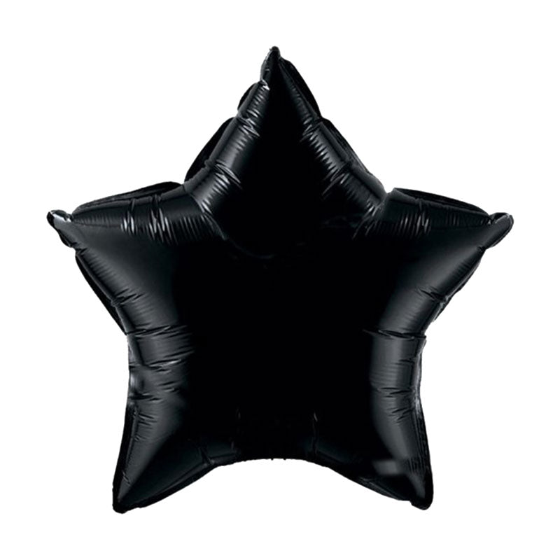 16 Inch Black Star Shape Foil Balloon For Party Decoration